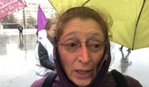 Manifestation contre la réforme des retraites. A Rennes, Roseline, infirmière à la retraite, témoigne