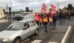Grève du 9 janvier : 400 manifestants mobilisés à Argentan
