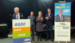 AGDE POLITIQUE - Les voeux de Thierry Nadal, candidat à l'élection municipale de mars 2020