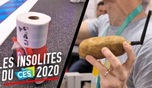 Patate connectée, robot papier toilette... nos insolites du CES 2020