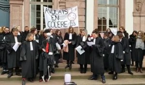 70 avocats protestent à Colmar