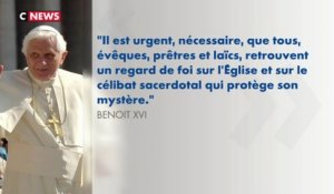 L'ancien pape Benoît appelle François à ne pas ordonner d'hommes mariés