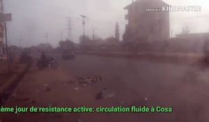 Manif du FNDC: Circulation fluide à Cosa