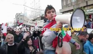 "C'est l'heure de la révolution" : au Liban, la mobilisation contre le gouvernement reprend