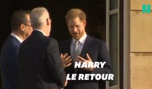 Harry fait sa première apparition publique depuis le Megxit