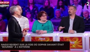 Nagui revient sur la fois où Sophie Davant était "bourrée" à l'antenne (Vidéoà