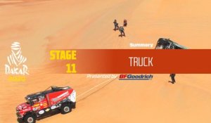 Dakar 2020 - Stage 11 (Shubaytah / Haradh) - Truck Summary