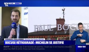 "Les étoiles Michelin ne s'héritent pas, elles se méritent", explique le directeur du guide Michelin après la rétrogradation du restaurant Bocuse