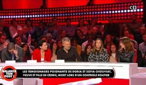 La fille de Cédric Chouviat en larmes sur le plateau de « Balance ton post » sur C8 - VIDEO