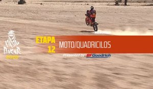 Dakar 2020 - Etapa 12 (Haradh / Qiddiya) - Resumen Moto/Quadriciclos
