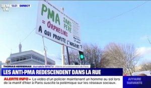À Paris, les anti-PMA redescendent dans la rue
