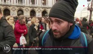 Fin de la grève à la RATP : le soulagement des Franciliens