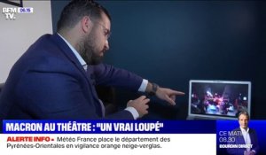 Alexandre Benalla qualifie de vrai "loupé" l'exfiltration d'Emmanuel Macron d'un théâtre parisien vendredi soir
