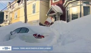 Canada: Découvrez les images impressionnantes du blizzard qui a enseveli la ville de Saint-Jean de Terre Neuve sous une couche de neige - VIDEO