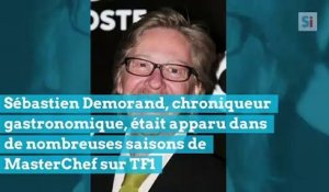 Sébastien Demorand, ancien juré de «Masterchef» sur TF1, est mort des suites d’une longue maladie