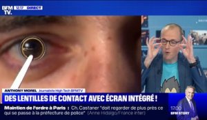 Bientôt des lentilles connectées avec écran intégré ?