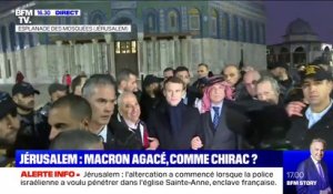 Emmanuel Macron s'est rendu à l'Esplanade des Mosquées