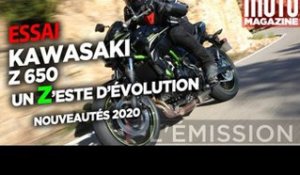 Kawasaki Z650 - un Zeste de changement (Essai Moto Magazine)