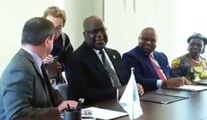 La seconde journée du Chef de l'État Félix-Antoine Tshisekedi Tshilombo au Sommet UK-AFRICA, axée sur les contacts avec les investisseurs