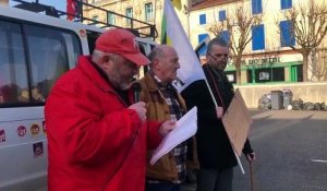 Plus d’une centaine de manifestants place Reggio à Bar le Duc