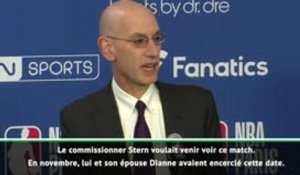 Paris Game - Le bel hommage de Silver à David Stern : ''Ce match, c'était sa vision !''