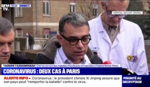 Coronavirus: les deux patients hospitalisés à l'hôpital Bichat à Paris "vont bien"