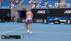 Pavlyuchenkova - Kerber : Le résumé