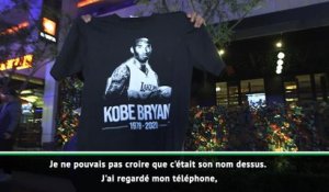 BASKETBALL : NBA - Décès de Kobe Bryant - Les fans lui rendent hommage à Los Angeles