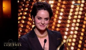 Noémie Merlant reçoit le Lumière de la Meilleure Actrice - Lumières 2020