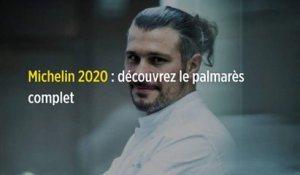 Michelin 2020 : découvrez le palmarès complet