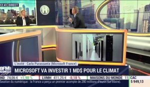 Carlo Purassanta (Microsoft France) : Climat, Microsoft veut devenir "carbone négatif" - 29/01