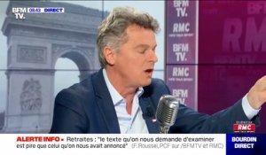 Fabien Roussel estime qu'Emmanuel Macron "n'est plus un président de la République, mais un président de conseil d'administration"