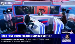 Story 4 : SNCF, une prime pour les non-grévistes ! - 30/01