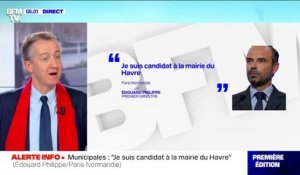 Municipales: Édouard Philippe annonce sa candidature au Havre