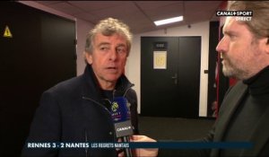 La réaction de Christian Gourcuff après Rennes / Nantes - Ligue 1 Conforama