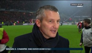 La réaction d'Olivier Létang après Rennes/Nantes - Ligue 1 Conforama
