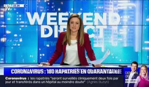 Virus: 180 Français confinés pendant 14 jours - 31/01