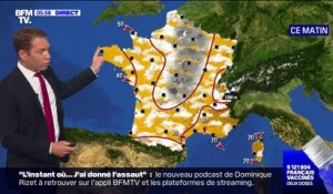 Des éclaircies sur une moitié de la France ce mercredi, mais toujours des averses orageuses dans le Nord