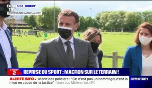 Emmanuel Macron annonce la création d'un "Pass sport" pour les 6-18 ans