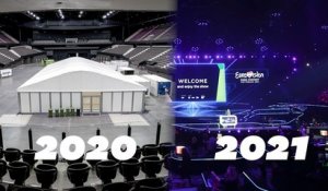 Eurovision 2021: la métamorphose de l'Ahoy Arena, hôpital d'urgence pendant la pandémie