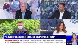 Alain Fischer répond à vos questions : 90% de la population vaccinés, un objectif qui sera atteint quand ? - 21/05