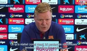 Ronald Koeman veut que Lionel Messi reste au Barça
