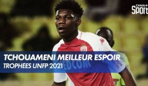 Aurélien Tchouaméni - Meilleur espoir de Ligue 1 Uber Eats - Trophées UNFP 2021