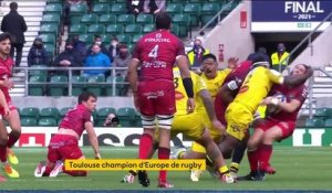 Rugby : Toulouse l’emporte sur La Rochelle à Twickenham