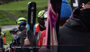 Haute-Savoie : La Clusaz ouvre ses pistes aux skieurs durant deux jours