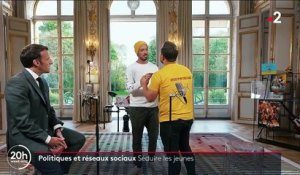 Emmanuel Macron : son rendez-vous avec McFly et Carlito visionné cinq millions de fois en 24 heures, le Président drague les jeunes