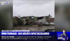 Le maire de Bertangles (Somme), témoigne après le passage d'une mini-tornade dans sa commune