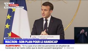 Emmanuel Macron prévoit un total de 66.000 accompagnants d'élèves en situation de handicap d'ici la fin de l'année