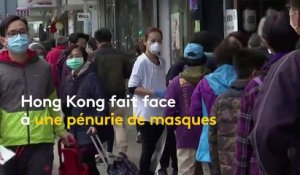 Coronavirus : distribution solidaire à Hong Kong