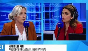 Marine Le Pen, sur le grand emprunt national : "Nous ne pouvons pas faire autrement que d'en appeler aux Français"